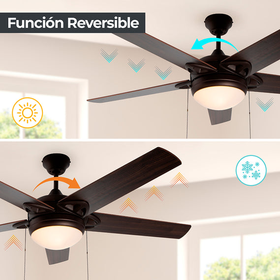 Ventilador Artfan Cherry 23002-9 52p