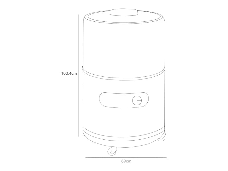 Lavadora Acros ALF2253EB 22Kg