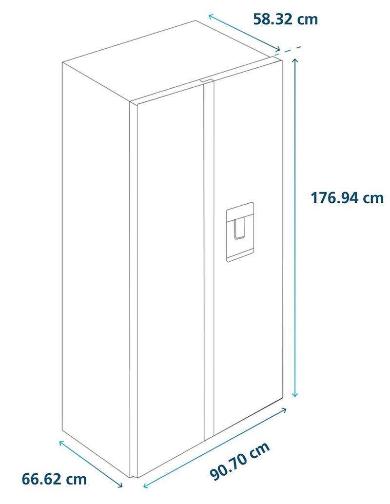 Refrigerador Mabe MSM521LMLSS0 19p³