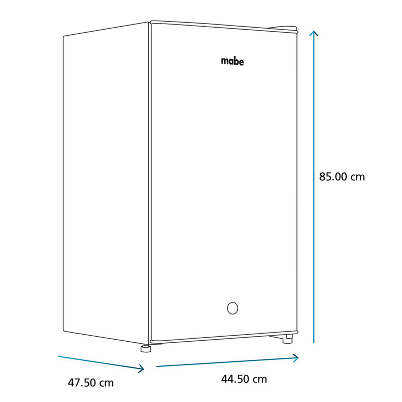 Frigobar Mabe RMF0411PYMX1  4p³ Inox