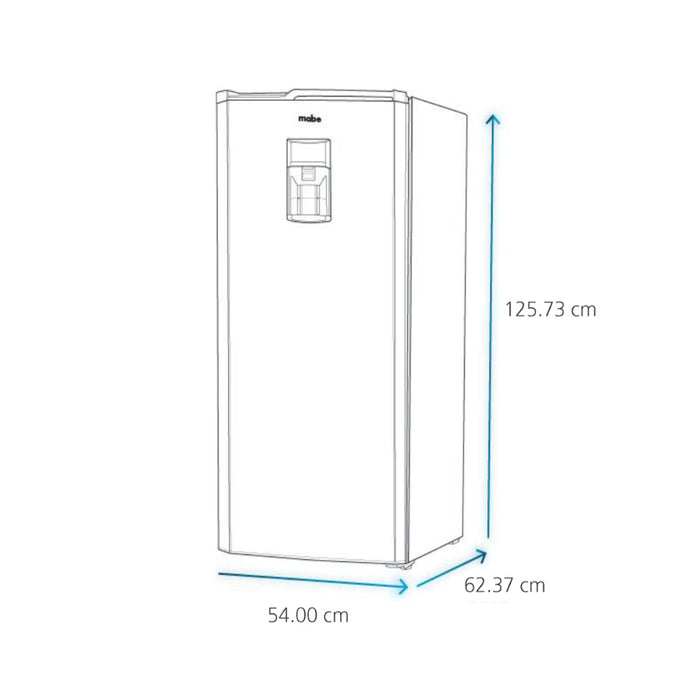 Refrigerador Mabe RMA210PYMRM0 8p³ una puerta