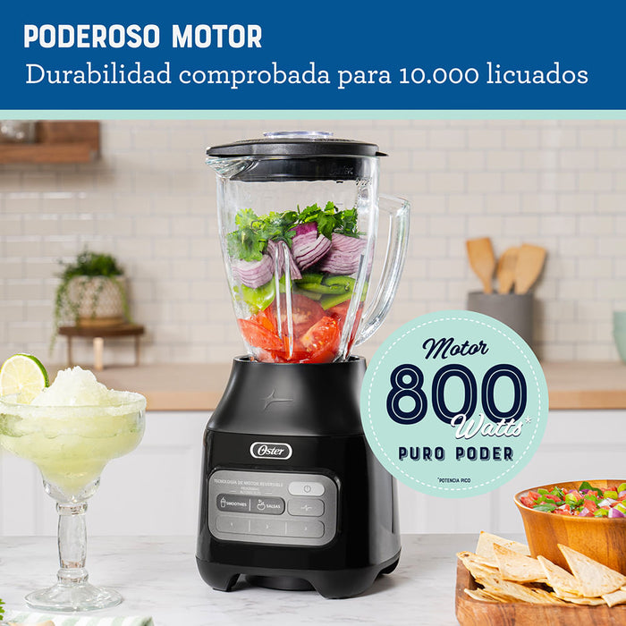 Licuadora Oster BLSTPEG-BRT-013 Vaso de Vidrio 1.5 litros