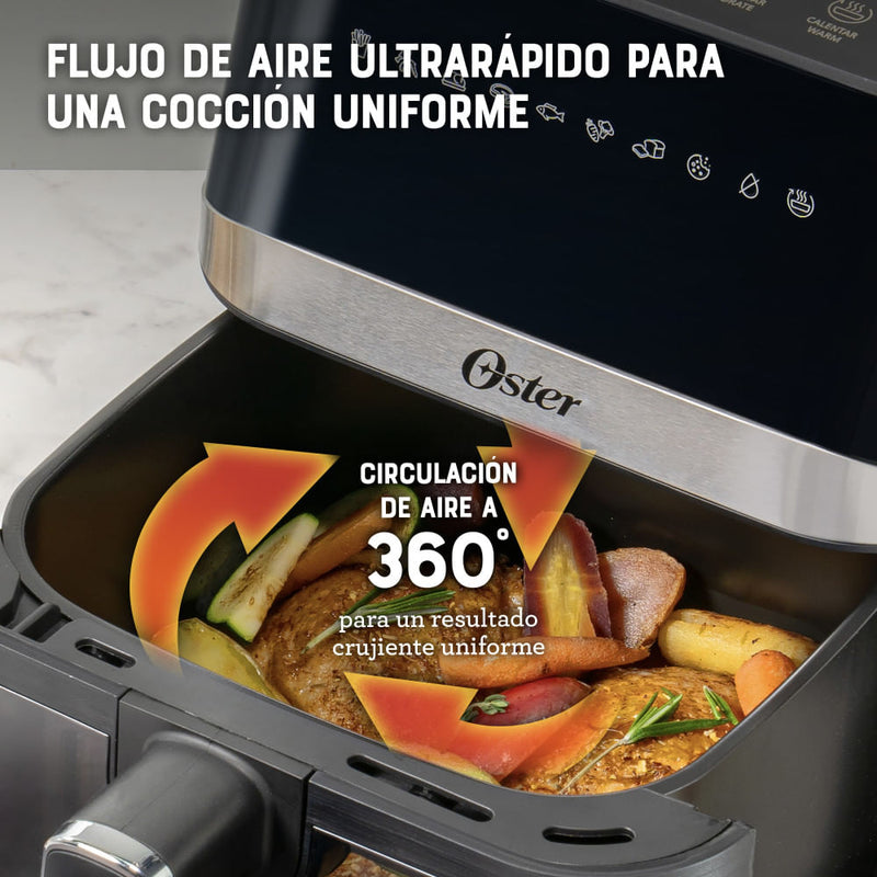 Freidora de Aire Oster CKSTAF40WDDF 4Lts