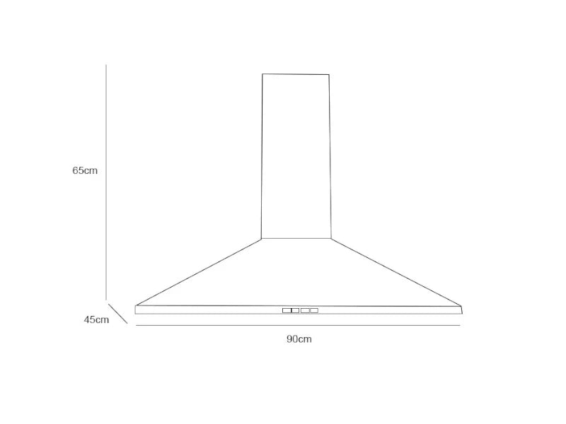 Campana Whirlpool WHW9500S 90cm