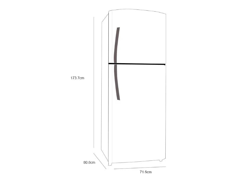 Refrigerador Whirlpool WT1818A 18p³