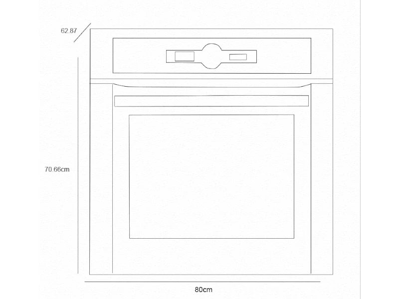 Horno Empotrable IOMabe IO8042 80cm