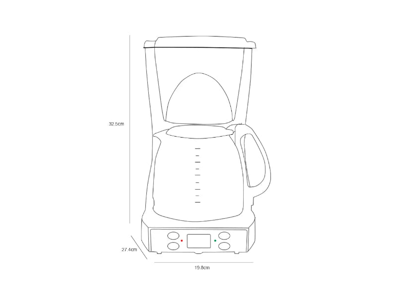 Cafetera Koblenz CKM-212 PIN 12Tazas