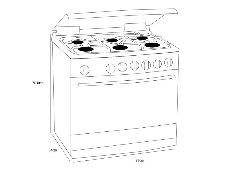 Estufa de Empotre Whirlpool WER5100S 30"
