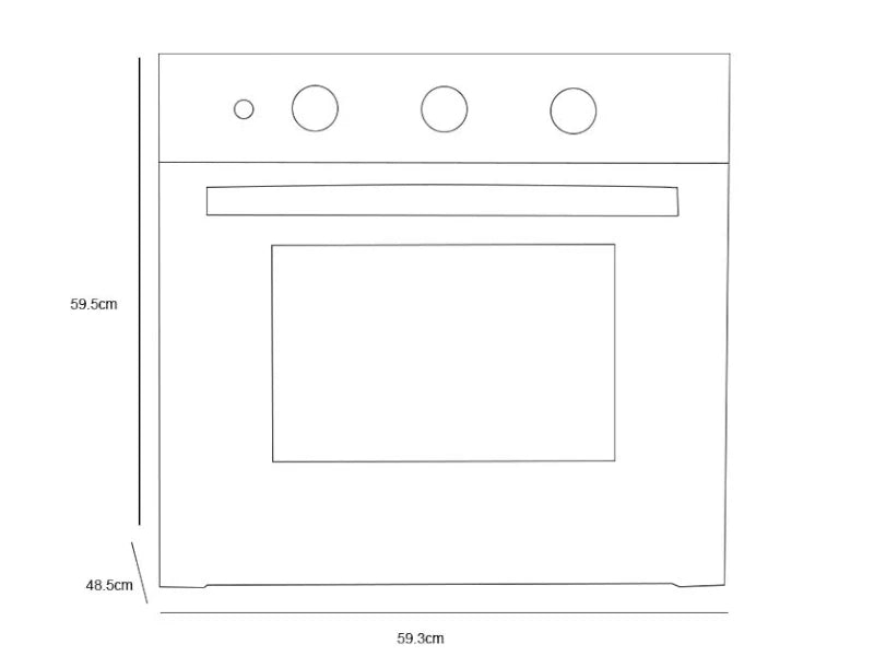 Horno Empotrable IOMabe IO6032HEWD0 60cm