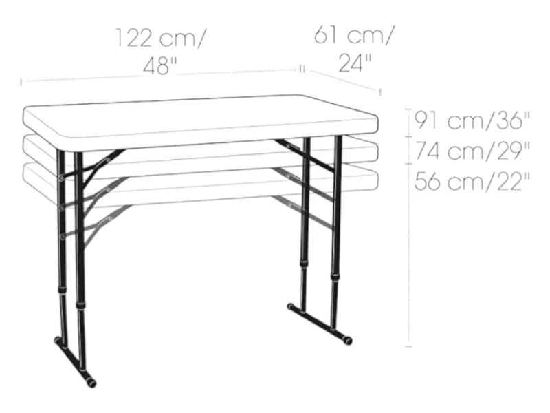 Mesa plegable Lifetime 80166