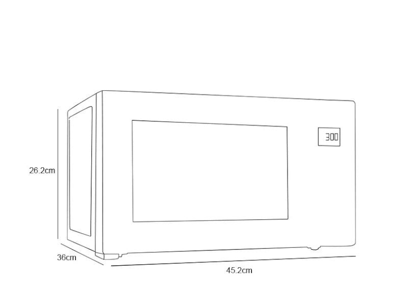 Microondas GE MGE07SEJ 0.7p³