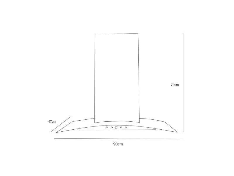 Campana Iomabe IO9014ICSSS0 90cm