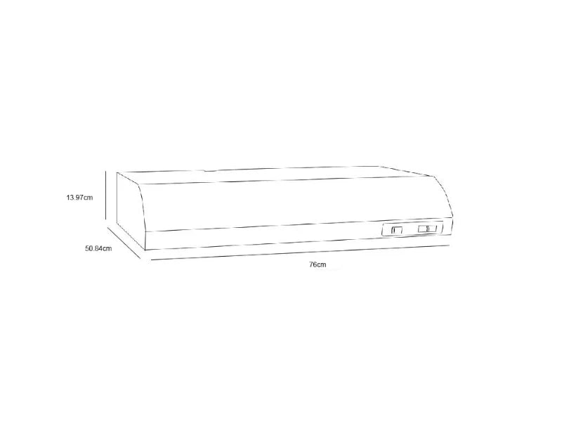 Campana Mabe CMPUV761SSX0 76cm