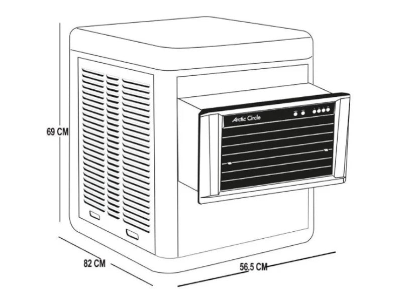 Enfriador de Ventana Artic Circle R28W