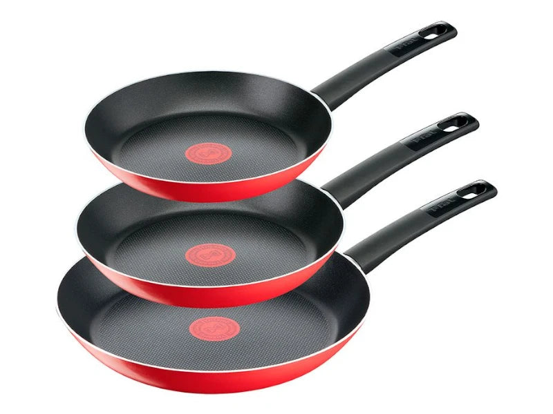 Juego de sartenes T-Fal Simply Cook Rojo