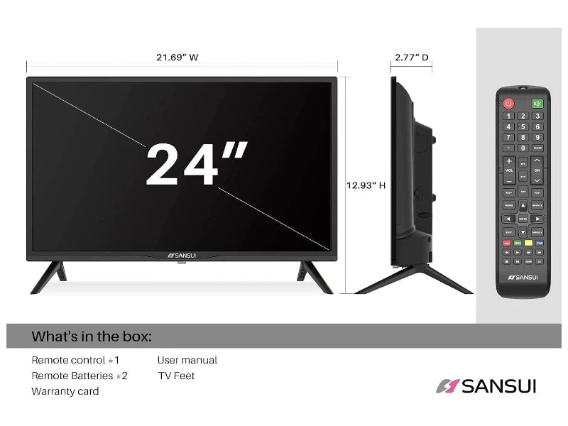 Pantalla Sansui SMX24N1NF 24" Smart Tv