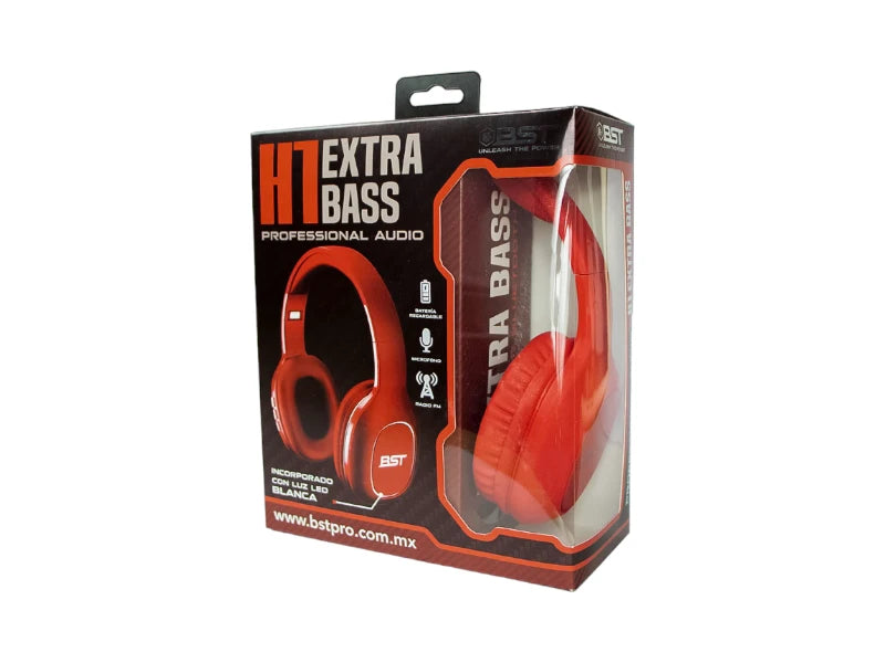 Audifonos Beast Hi Rojo