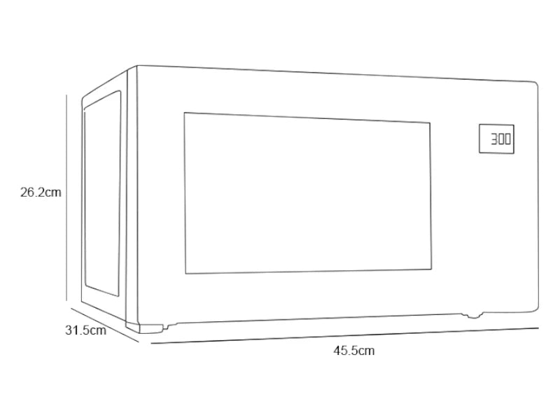 Microondas Whirlpool WM1807D 0.7p³