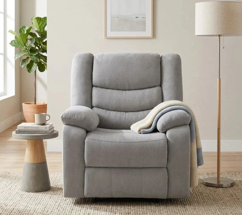 Sillon Reclinable Axel Cosmo Gray
