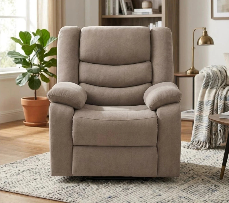 Sillon Reclinable Axel Cosmo Taupe