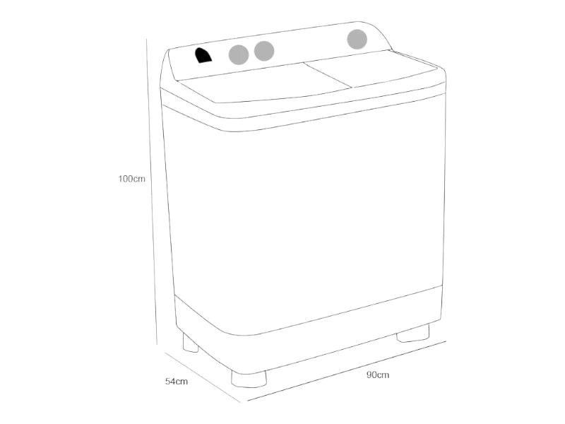 Lavadora Koblenz LDM-19B 19Kg