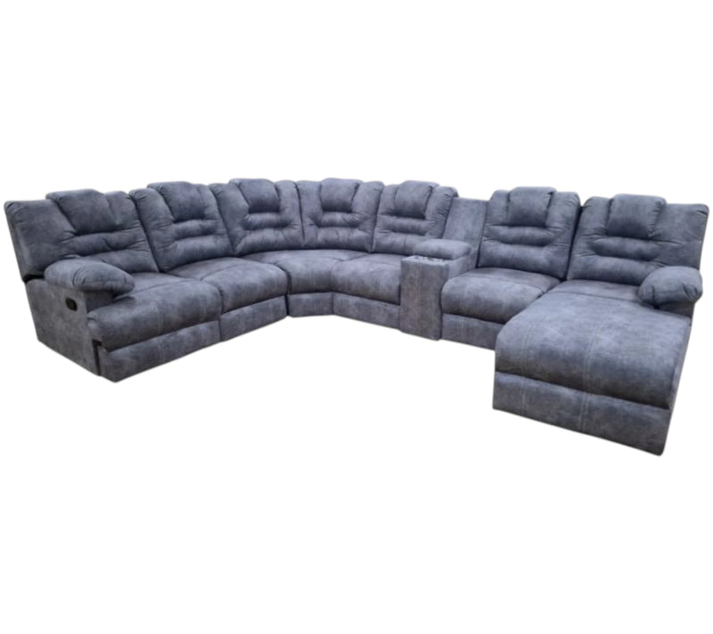Sala Evora Seccional Bernard 295 Gris