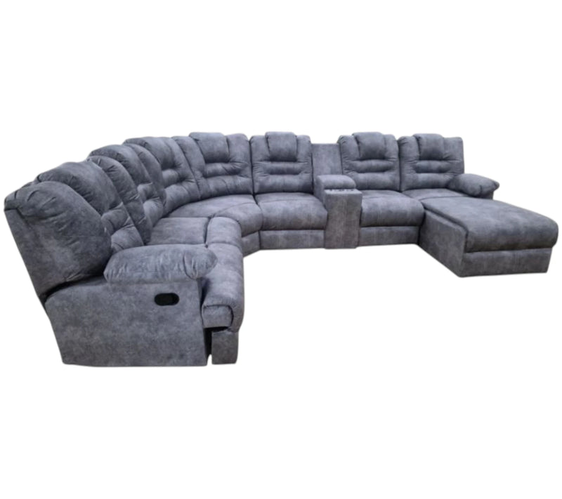 Sala Evora Seccional Bernard 295 Gris