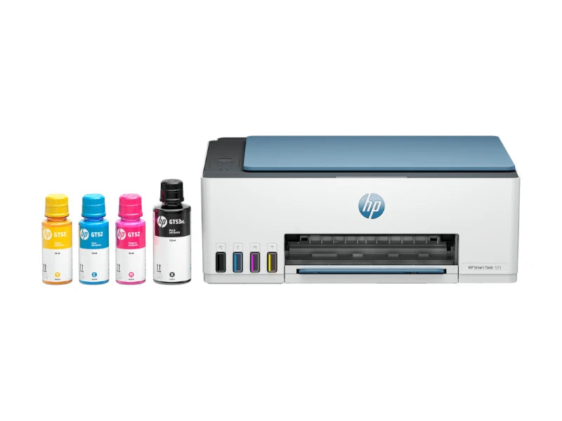 Multifuncional HP Smart Tank 525, Color, Inyección, Tanque de Tinta, Print/Scan/Copy
