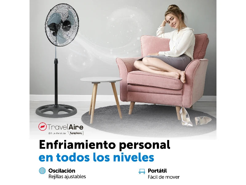 Ventilador Travelaire TAV115 18" Pedestal