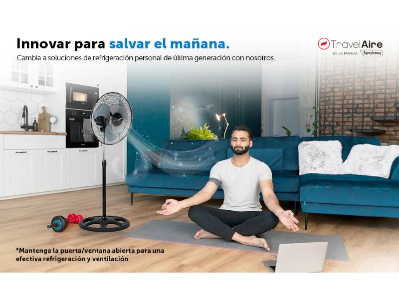 Ventilador Travelaire TAV115 18" Pedestal