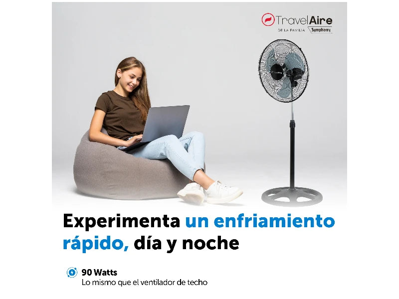 Ventilador Travelaire TAV115 18" Pedestal