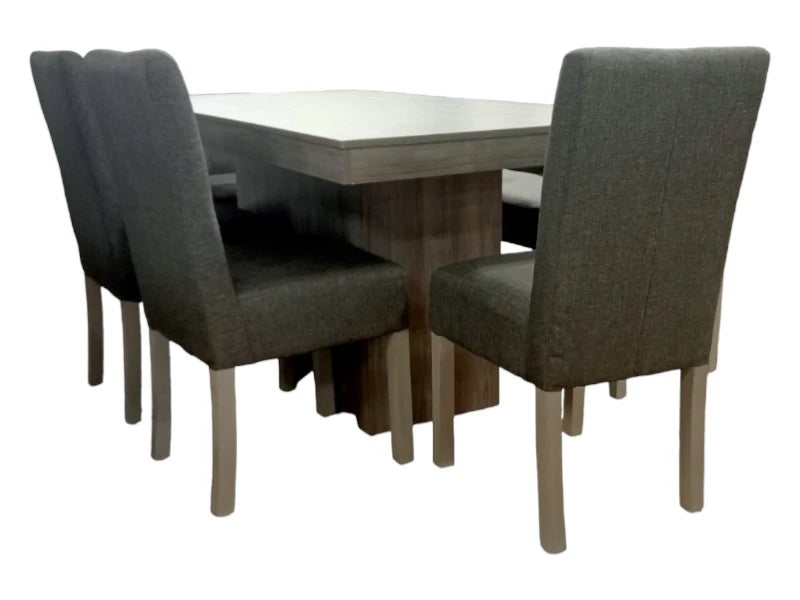 Comedor Atlanta 4 Sillas y 1 banca