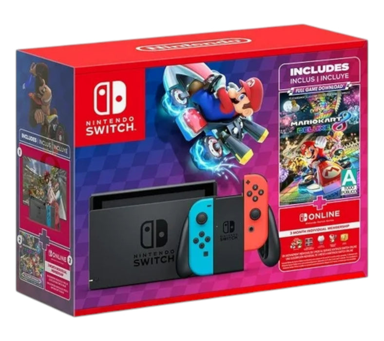 Consola Switch 1.1 Neon+Mario Kart 32GB