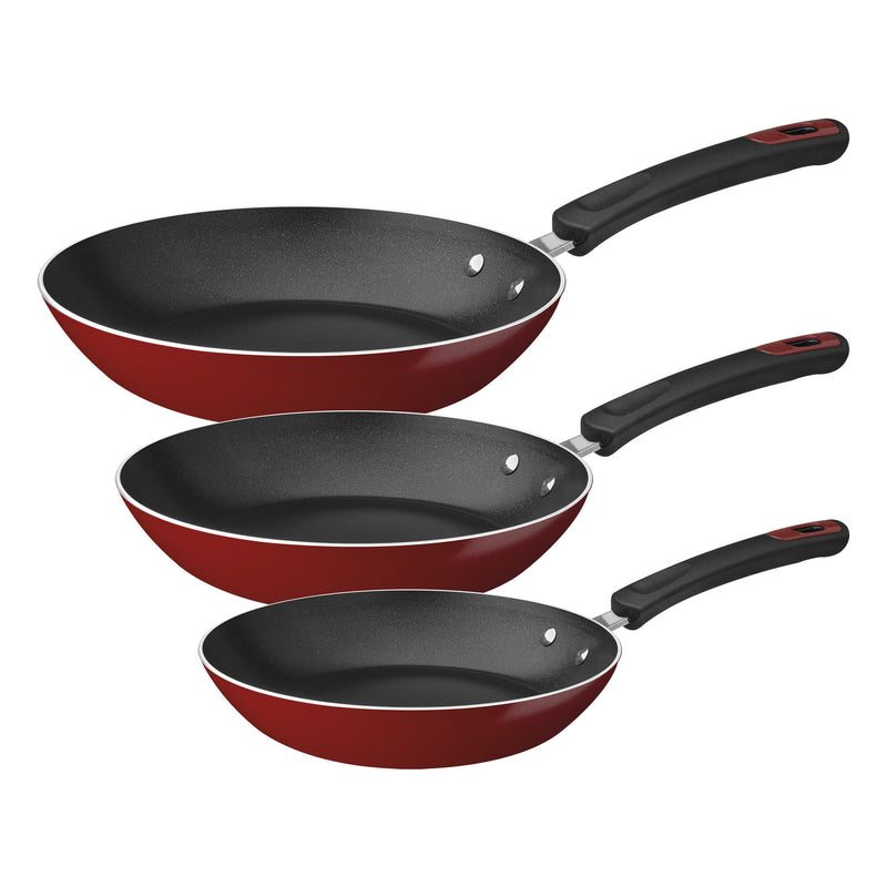 Juego de sartenes Tramontina Everyday 20/25/30 cm Rojo