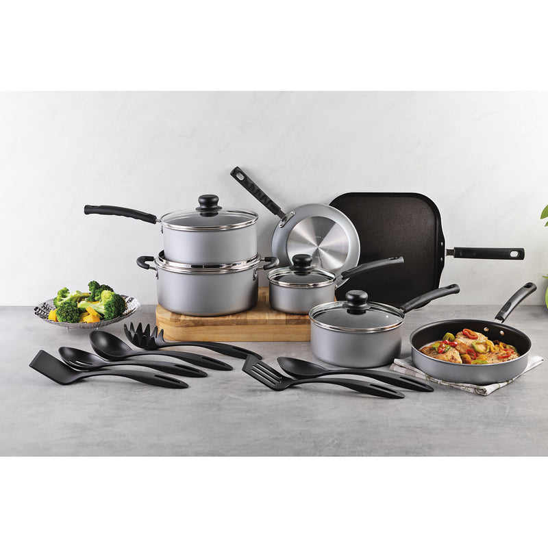 Bateria Tramontina Primaware 18 piezas Gris