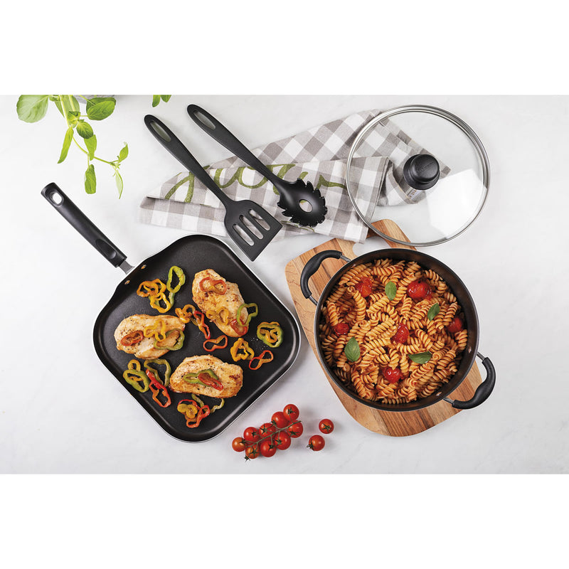 Bateria Tramontina Primaware 18 piezas Gris