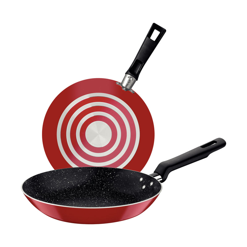 Juego de sartenes Tramontina Roch 20/24 cm Rojo