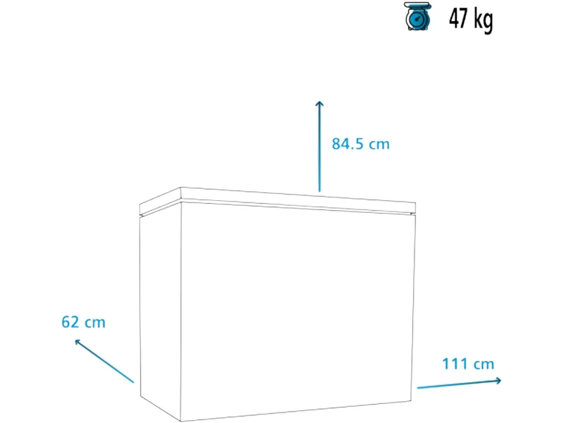 Congelador Mabe CHM11PPL0 11p³
