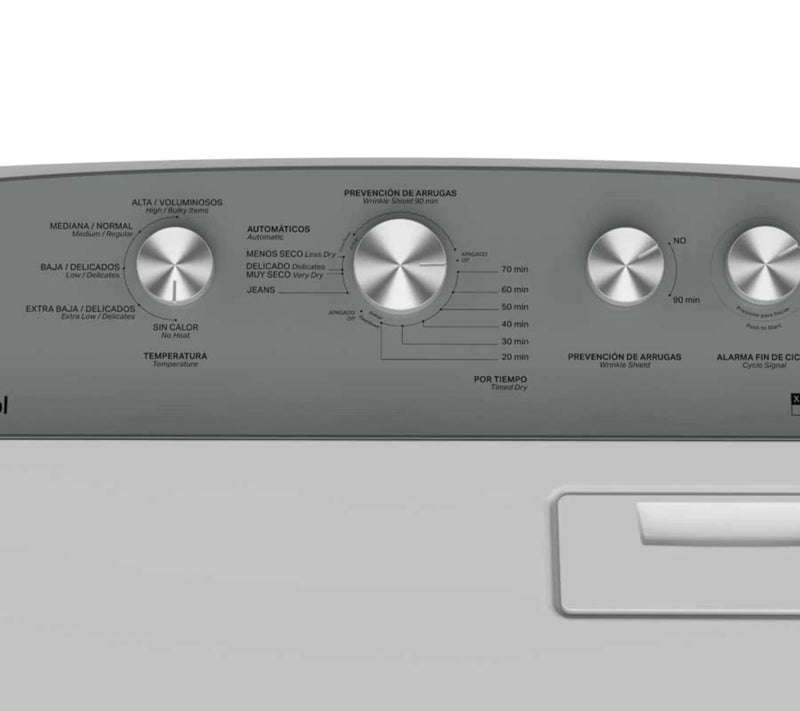 Secadora Whirlpool 7MWED26TLRW 26Kg Electrica