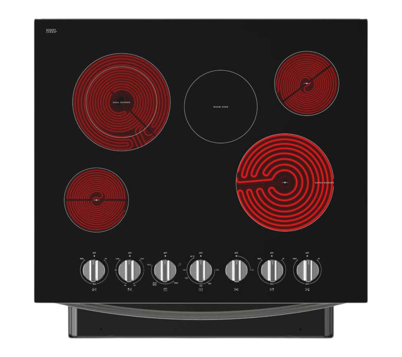 Estufa Whirlpool WFRE2420D 30" 220v