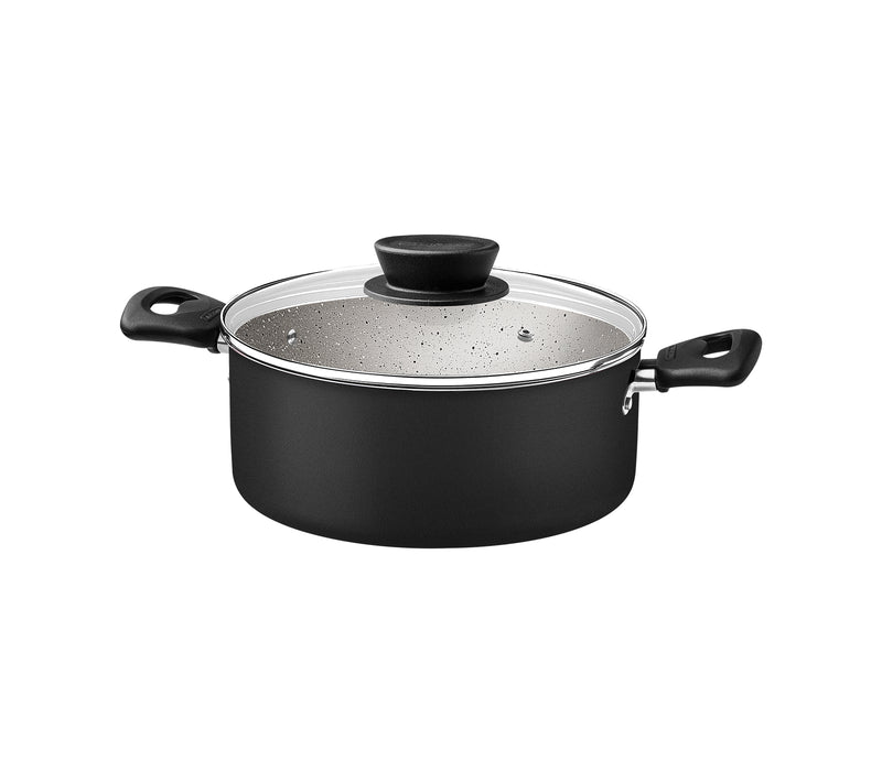 Bateria de cocina Tramontina Linz 10pzs Negro