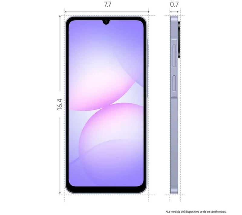 Celular Samsung A07 64GB/4RAM VIOLETA