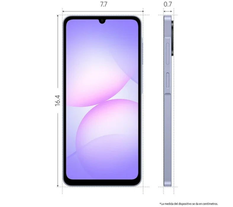 Celular Samsung A07 64GB/4RAM VIOLETA