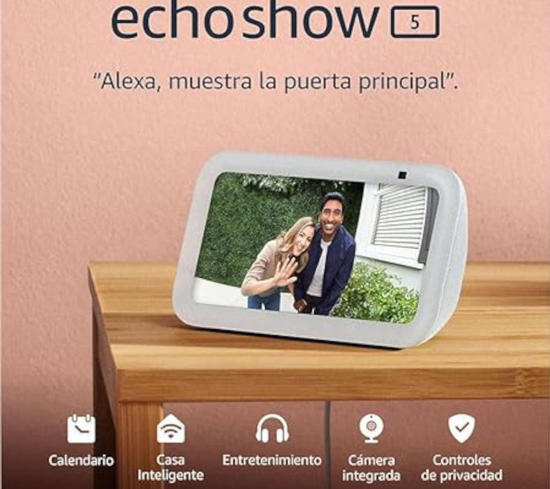 Echo Show 5 G3 Asistente de Voz 5.5" Inalámbrico/Alámbrico WiFi Bluetooth Blanco