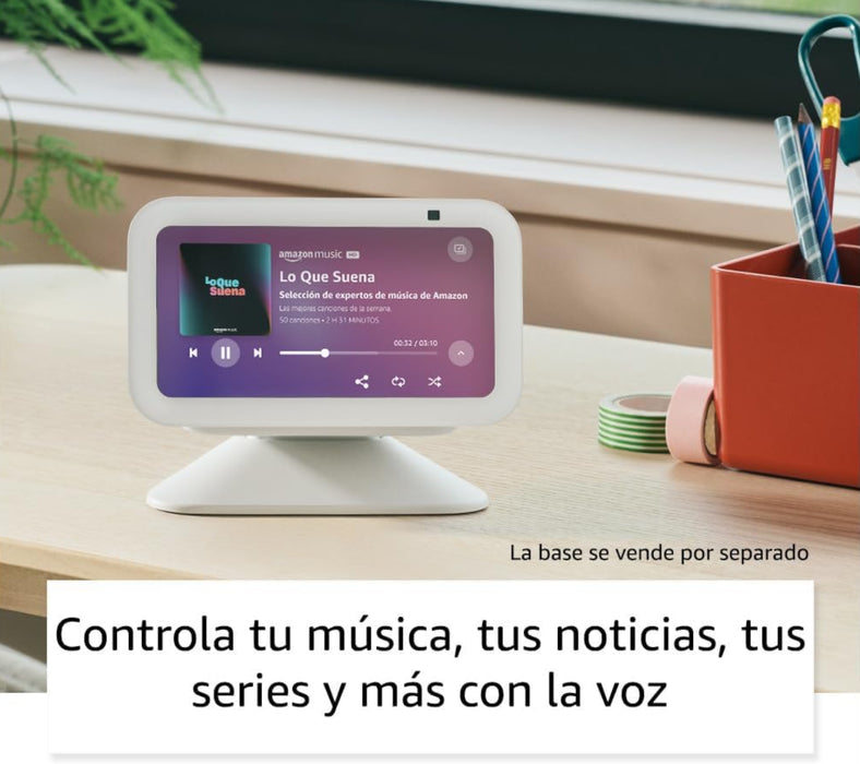 Echo Show 5 G3 Asistente de Voz 5.5" Inalámbrico/Alámbrico WiFi Bluetooth Blanco