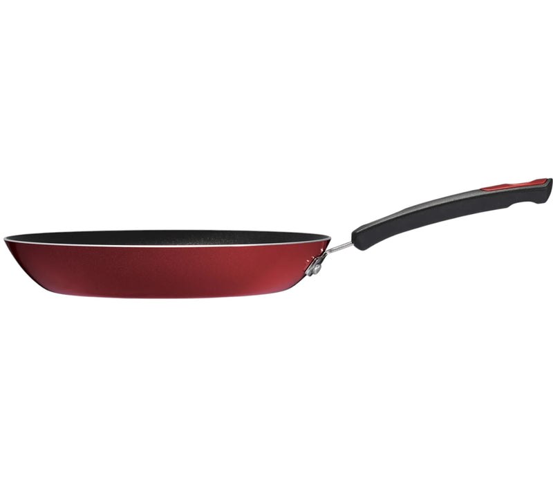 Juego de sarten y bifera Tramontina Everyday 25/28 cm Rojo