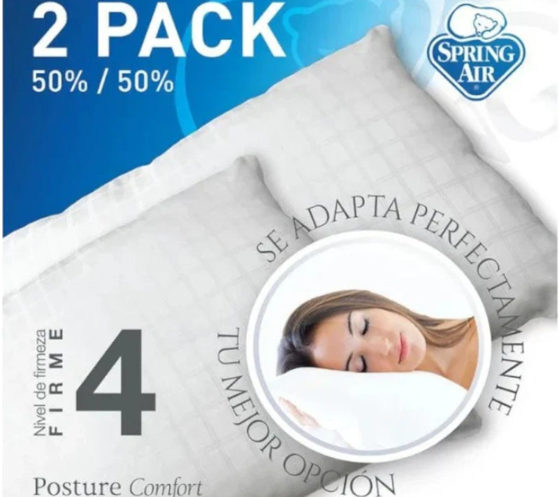 Almohada Spring Cluster 2 pack Std