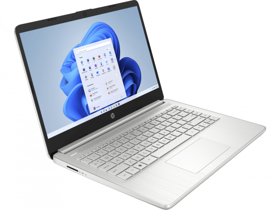 Laptop HP 14-DQ0518LA 14" HD, Intel Celeron N4120 1.10GHz, 4GB/128GB SSD,