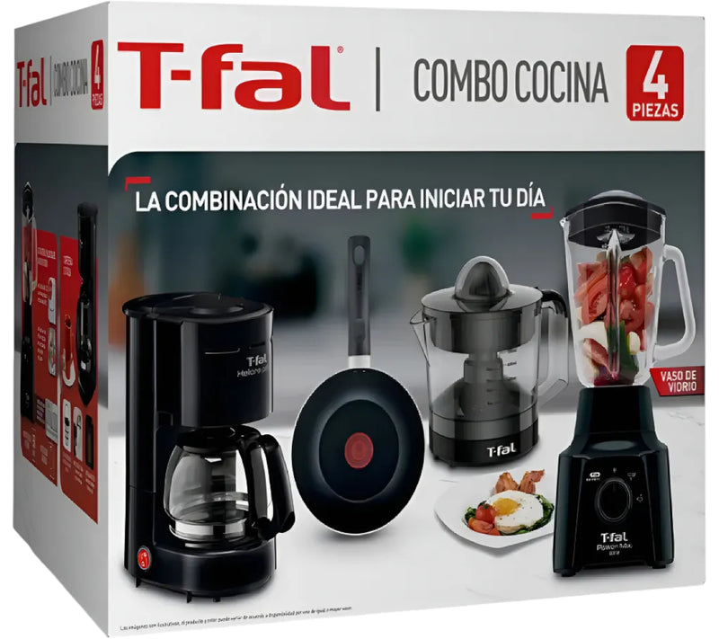 Combo desayunador T-Fal SW33LN28MA 4 piezas