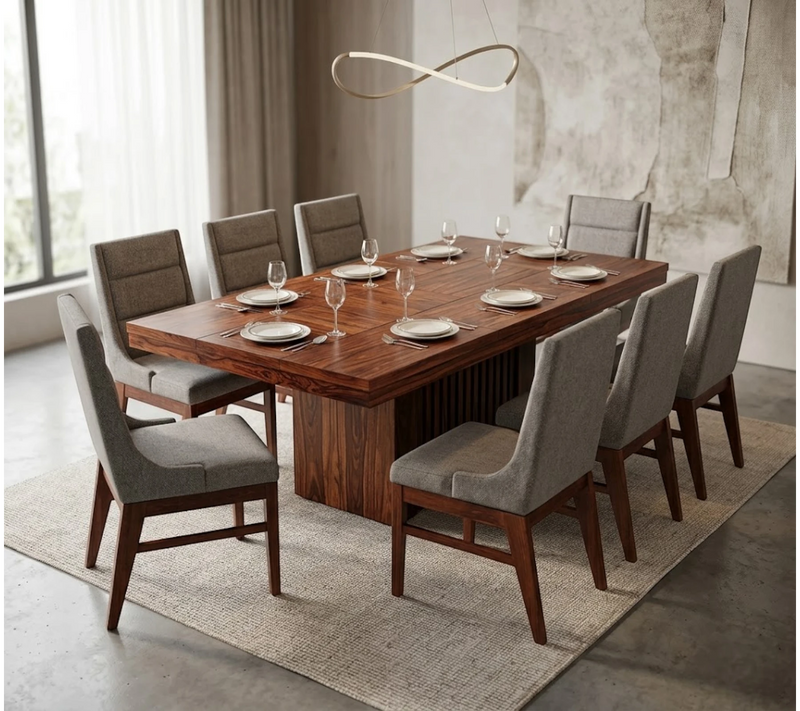 Comedor Bourbon Madera 8 Sillas